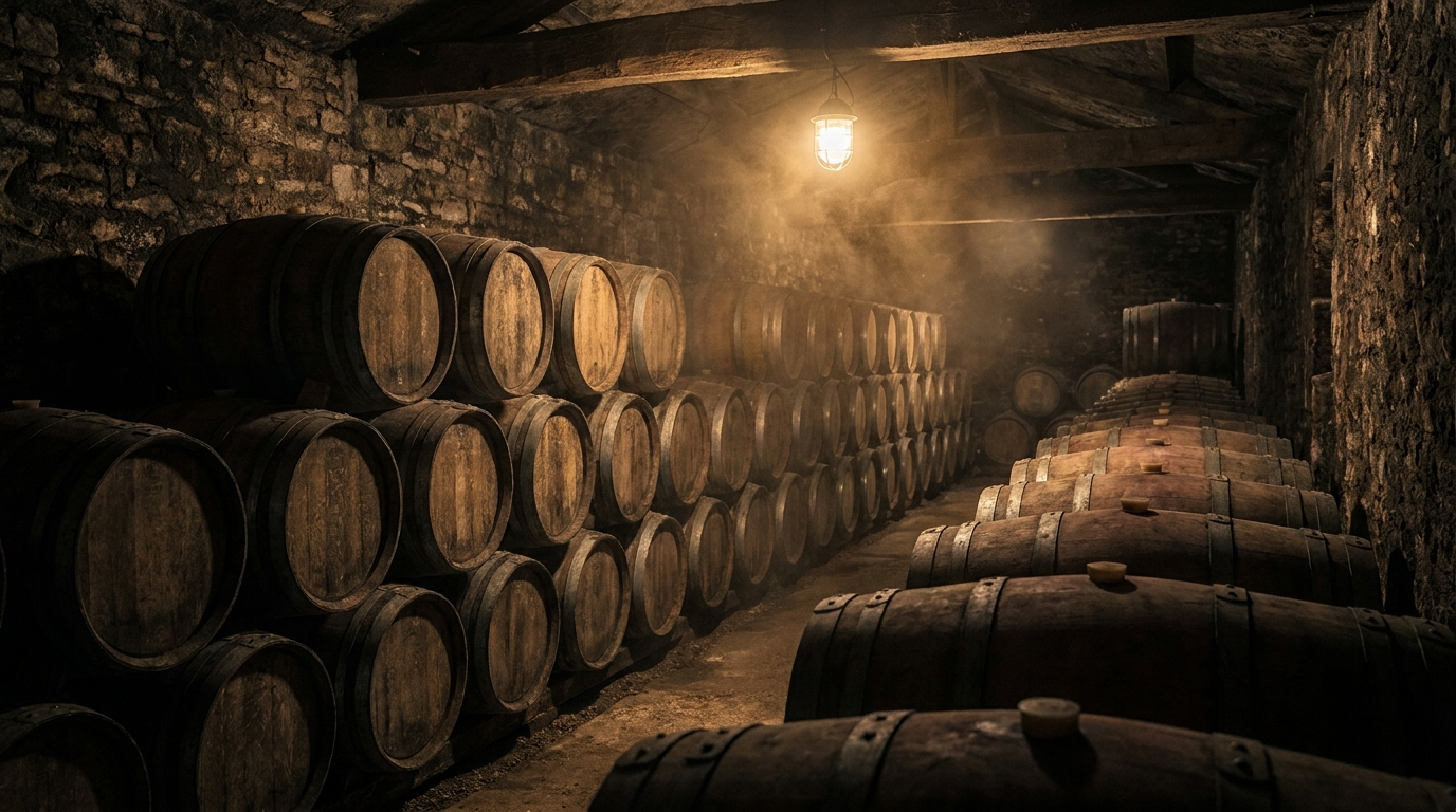 Bodega de barricas